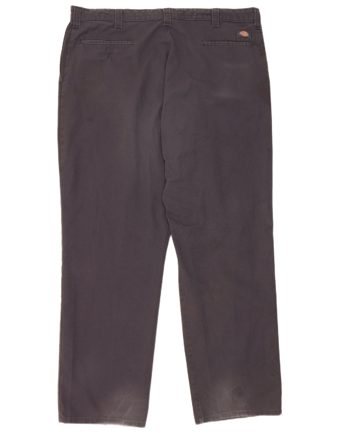 Męskie proste spodnie chino Dickies W42 L32 granatowy poliester