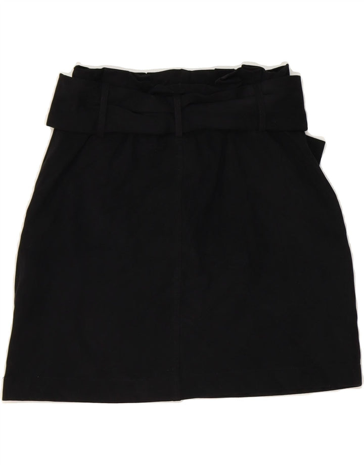 ZARA Womens Mini Skirt XS W24  Black Polyester Vintage Zara and Second-Hand Zara from Messina Hembry 