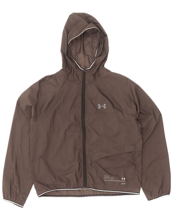 Damska kurtka dresowa z kapturem Under Armour Heat Gear UK 16, duża, szara