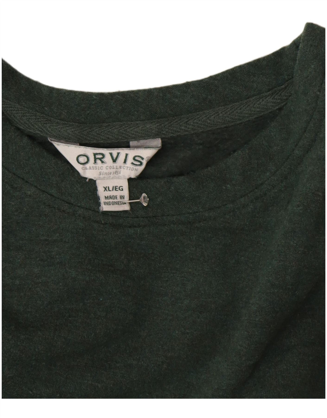 Damska bluza oversize ORVIS UK 18 XL, zielona