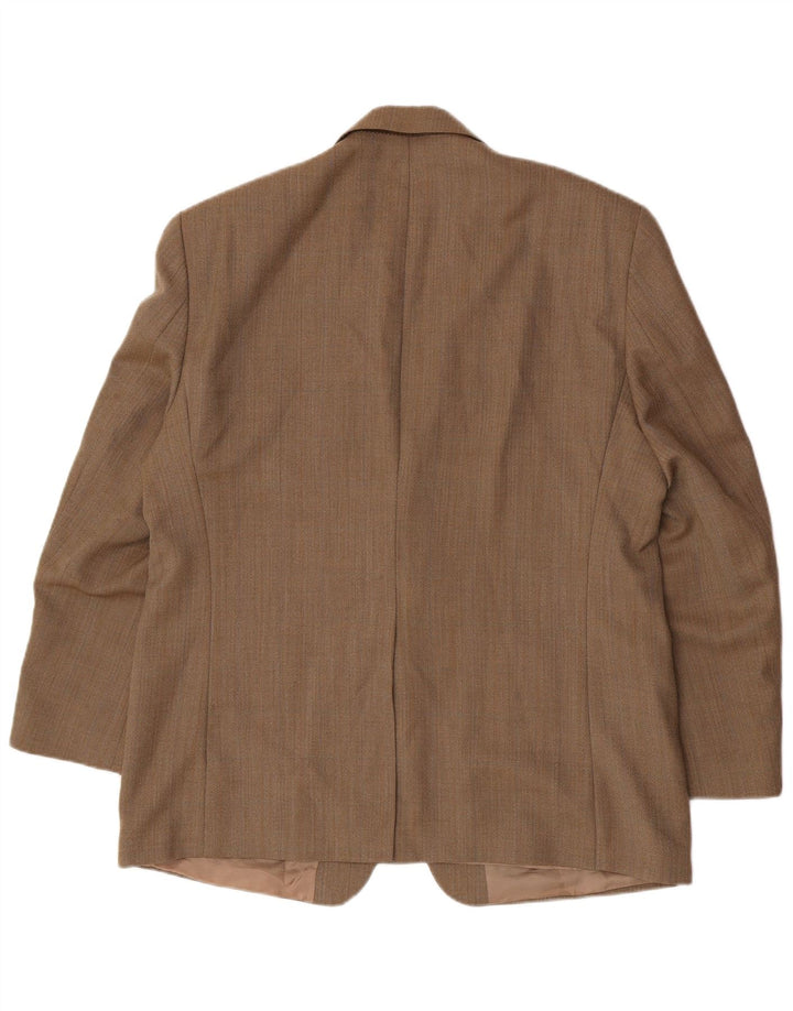 Ralph Lauren Męska marynarka zwykła UK 44 2XL Brązowa w jodełkę