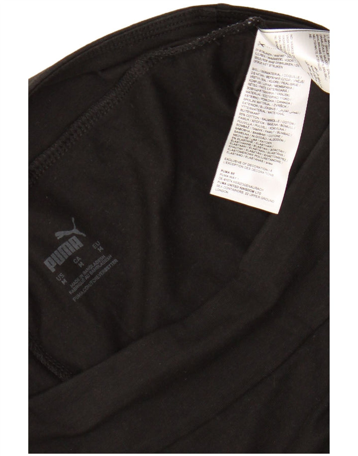 Legginsy damskie Puma UK 12, średnie czarne, bawełniane