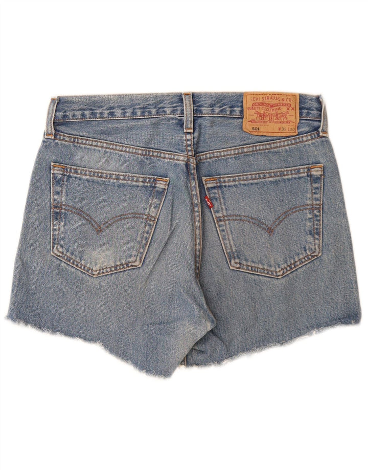 Damskie spodenki jeansowe Levi's 501 W32, duże, niebieskie