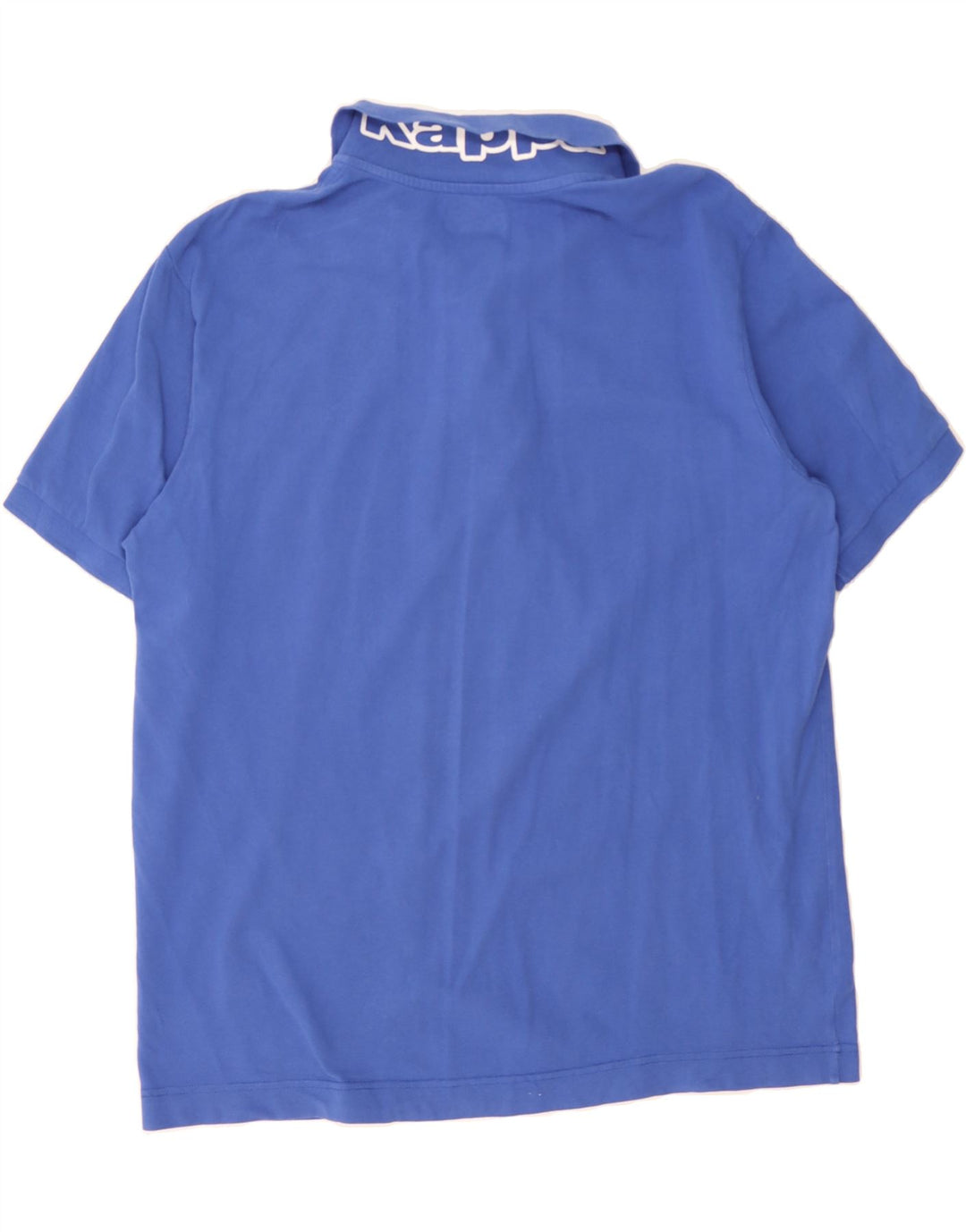 KAPPA Mens Polo Shirt XL Blue Cotton Vintage Kappa and Second-Hand Kappa from Messina Hembry 