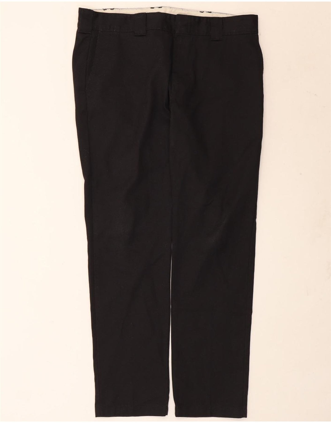 Męskie spodnie chino Dickies Slim Fit W36 L32 Czarny poliester