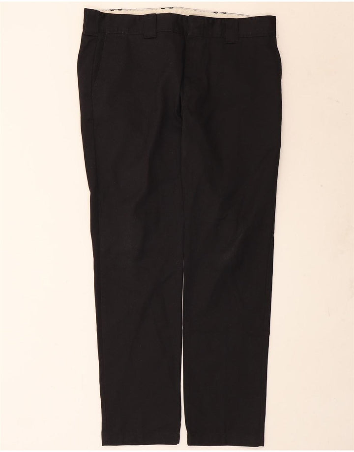 Męskie spodnie chino Dickies Slim Fit W36 L32 Czarny poliester