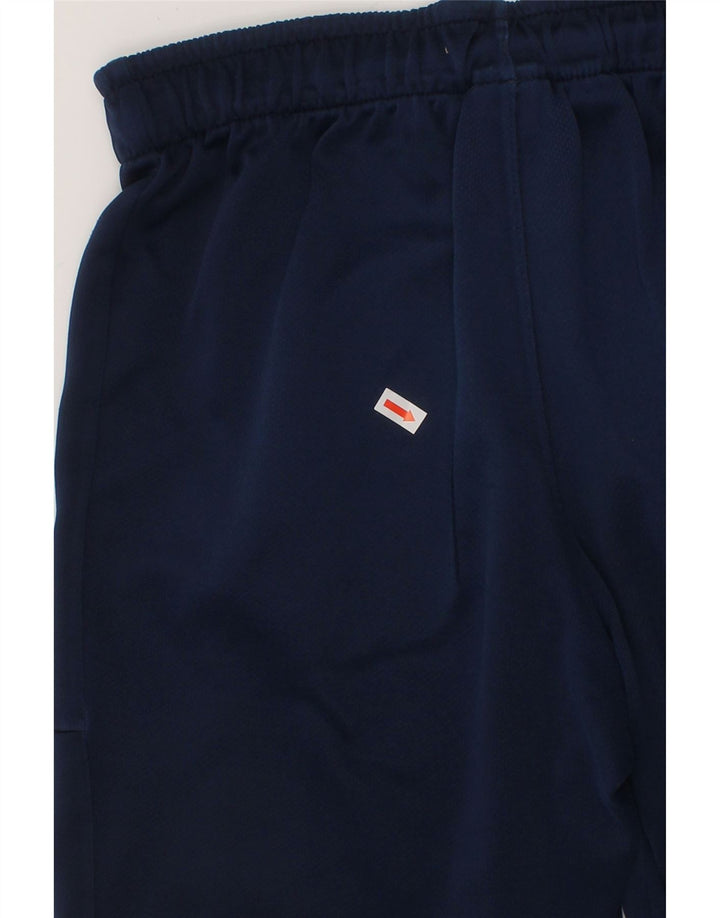ADIDAS Boys Climalite Sport Shorts 13-14 Years  Navy Blue Polyester Vintage Adidas and Second-Hand Adidas from Messina Hembry 