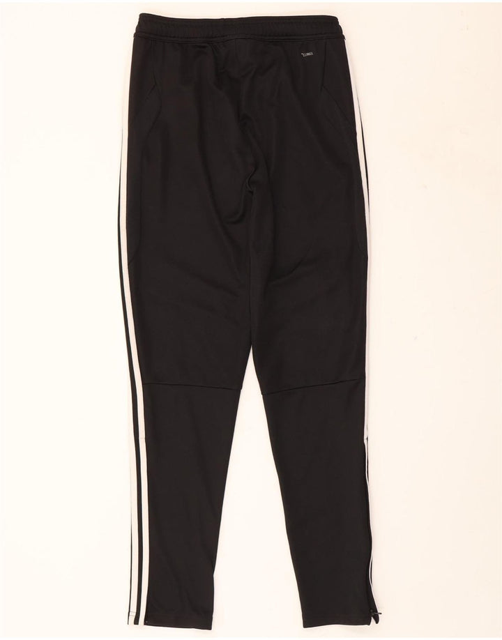 ADIDAS Boys Climacool Tracksuit Trousers 13-14 Years Black Polyester Vintage Adidas and Second-Hand Adidas from Messina Hembry 
