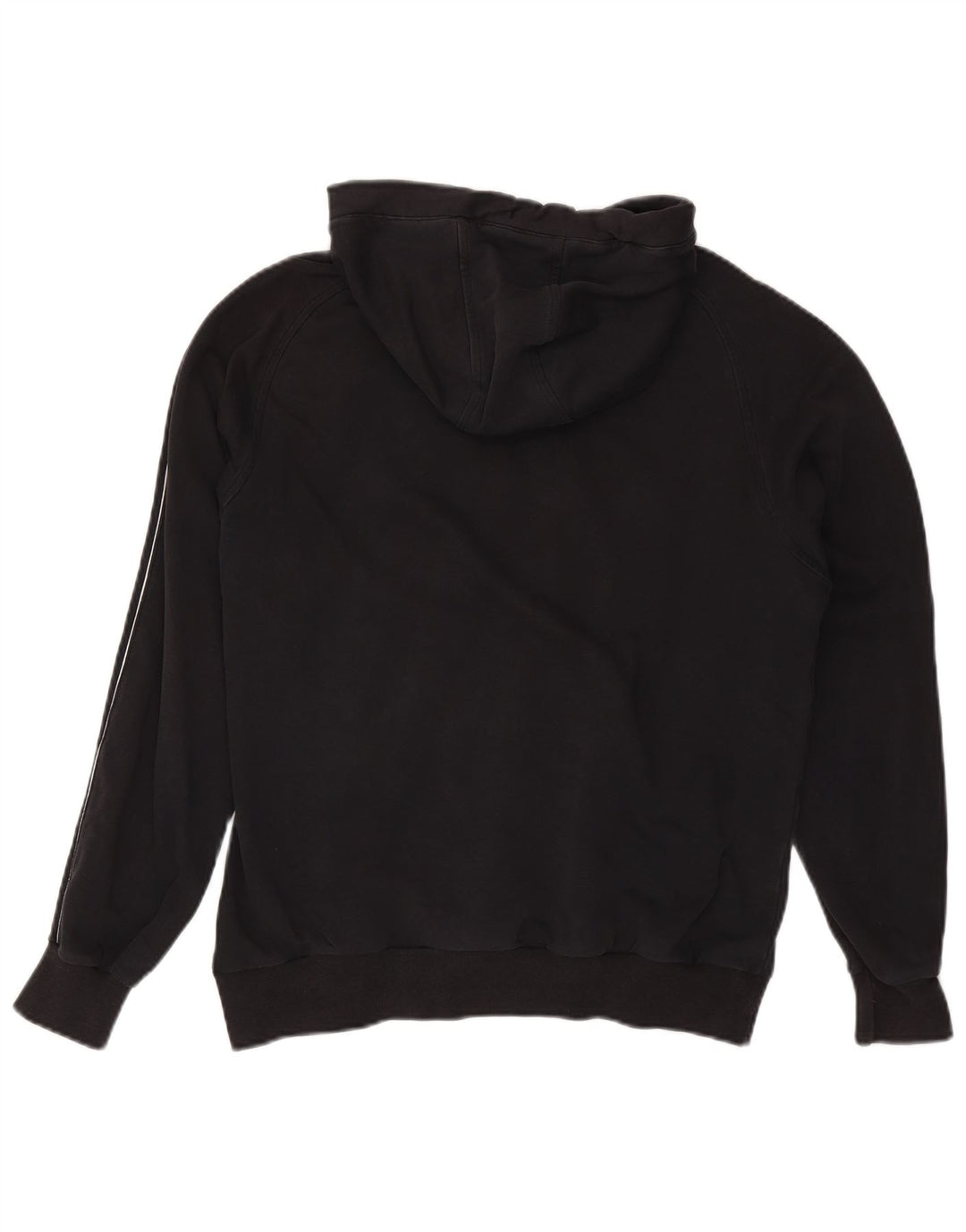 Męski sweter z kapturem i grafiką CHAMPION, duży, czarny, bawełniany