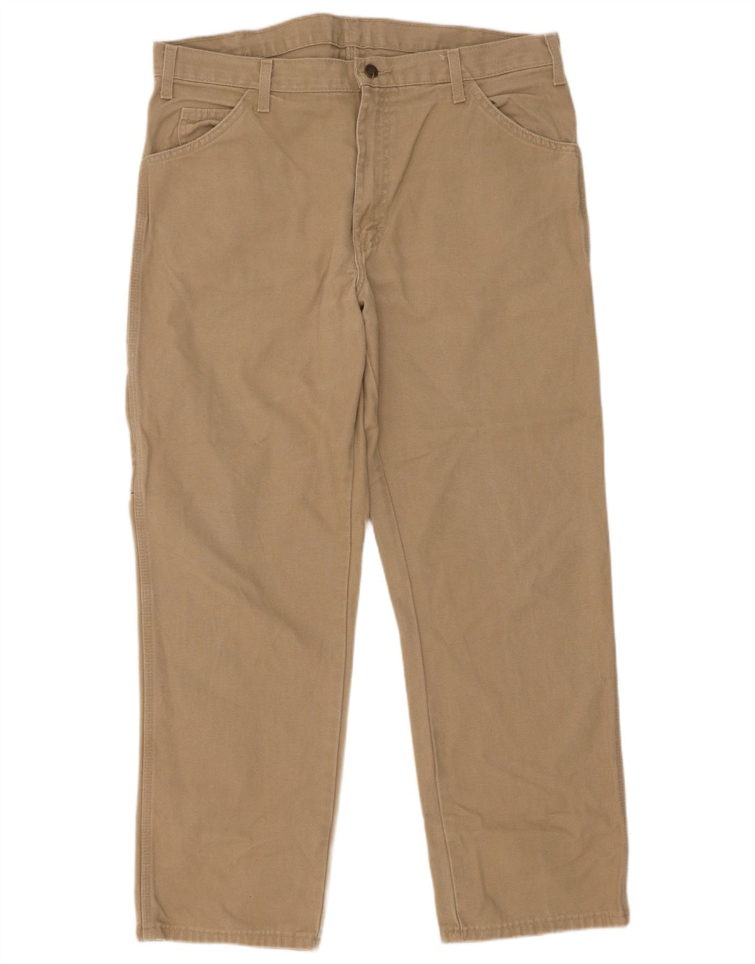 Męskie spodnie cargo Dickies o swobodnym kroju W36 L30 beżowe
