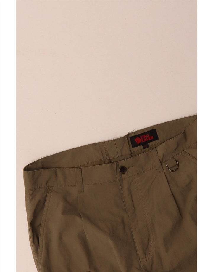 Męskie proste spodnie cargo FJALL RAVEN IT 48 Medium W32 L35 Khaki