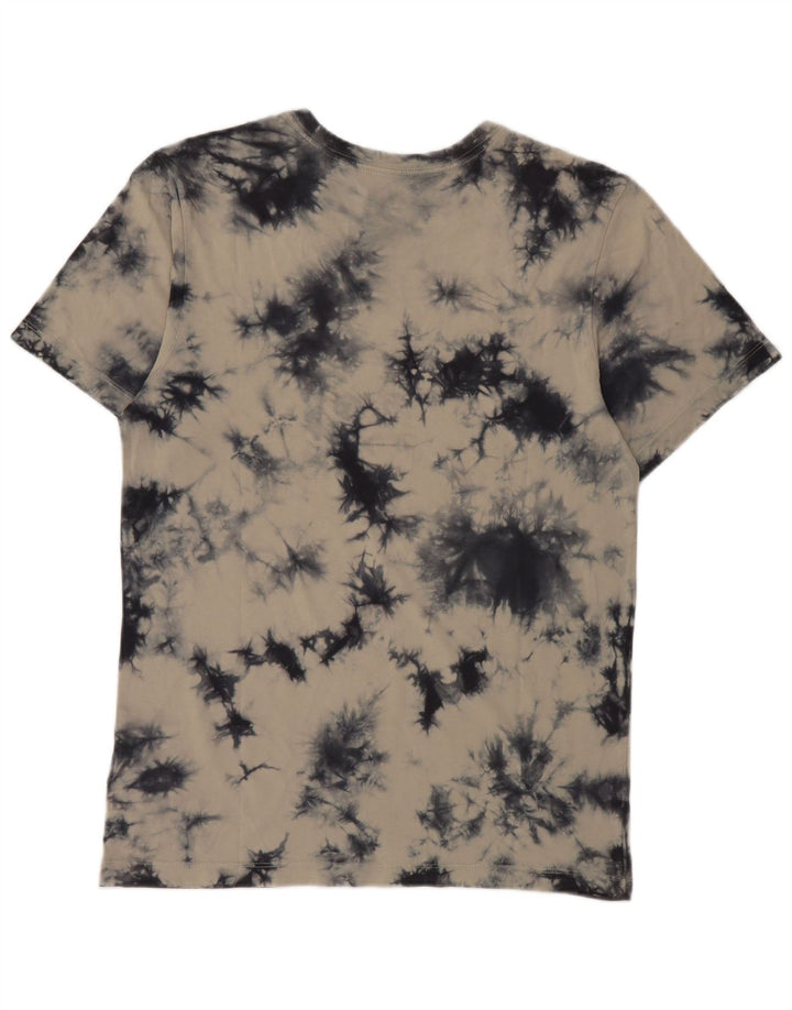 Męski T-shirt z grafiką Jordan, mały, szary, bawełniany Tie Dye