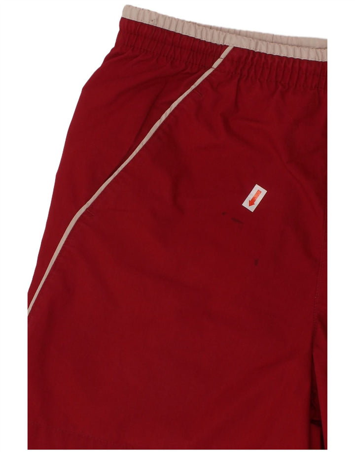 Chłopięce spodenki sportowe NIKE z grafiką, 8-9 lat, małe, czerwone, poliestrowe