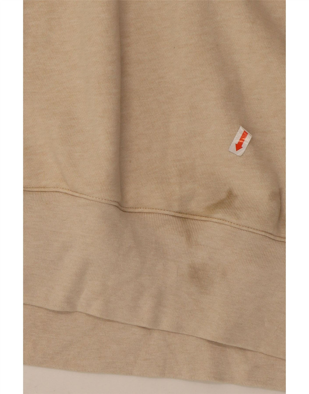 Męski sweter z kapturem ADIDAS, duży, beżowy, bawełniany