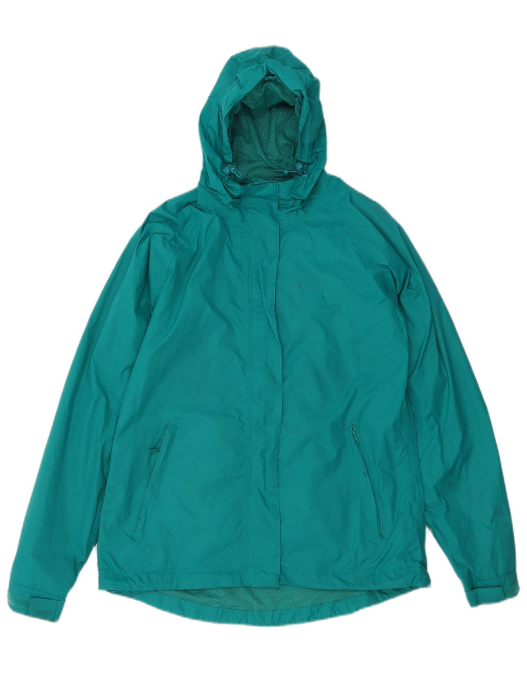 MOUNTAIN WAREHOUSE Damska kurtka przeciwdeszczowa z kapturem UK 10 Small Turkus