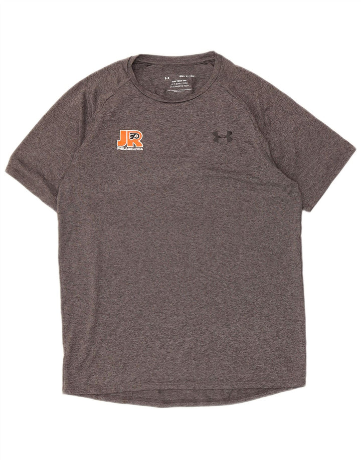 Męski T-shirt UNDER ARMOUR Philadelphia, mały, szary, nakrapiany