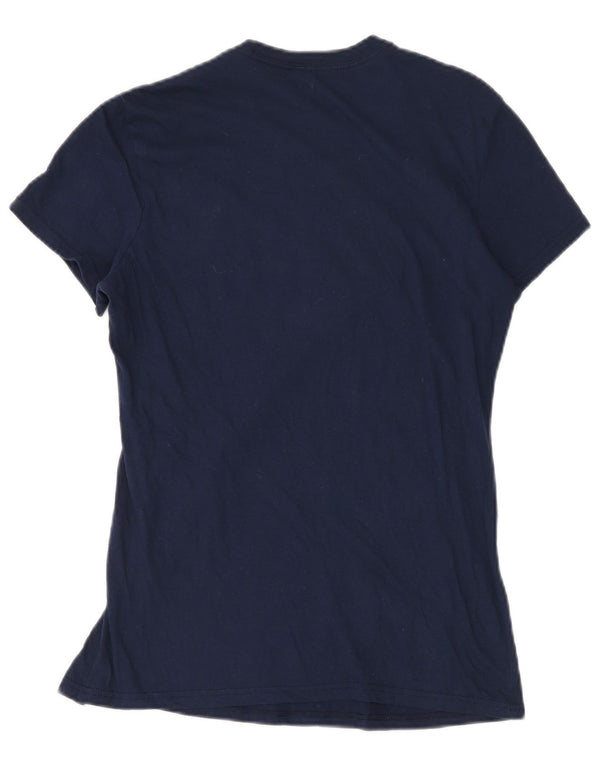 Damska koszulka graficzna Adidas Top UK 14 Średni granat