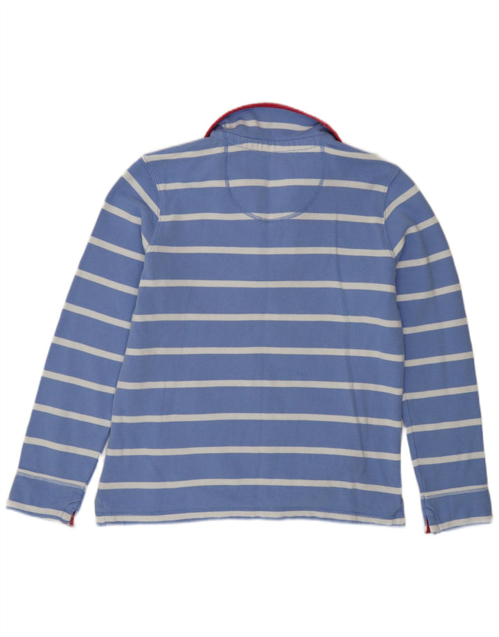 Damska bluza oversize Crew Clothing Sweter UK 10 w małe niebieskie paski