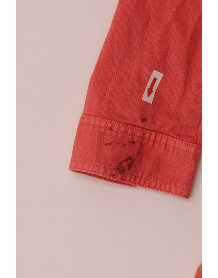 Damska kurtka dżinsowa Paul & Shark Yachting UK 10, mała, różowa