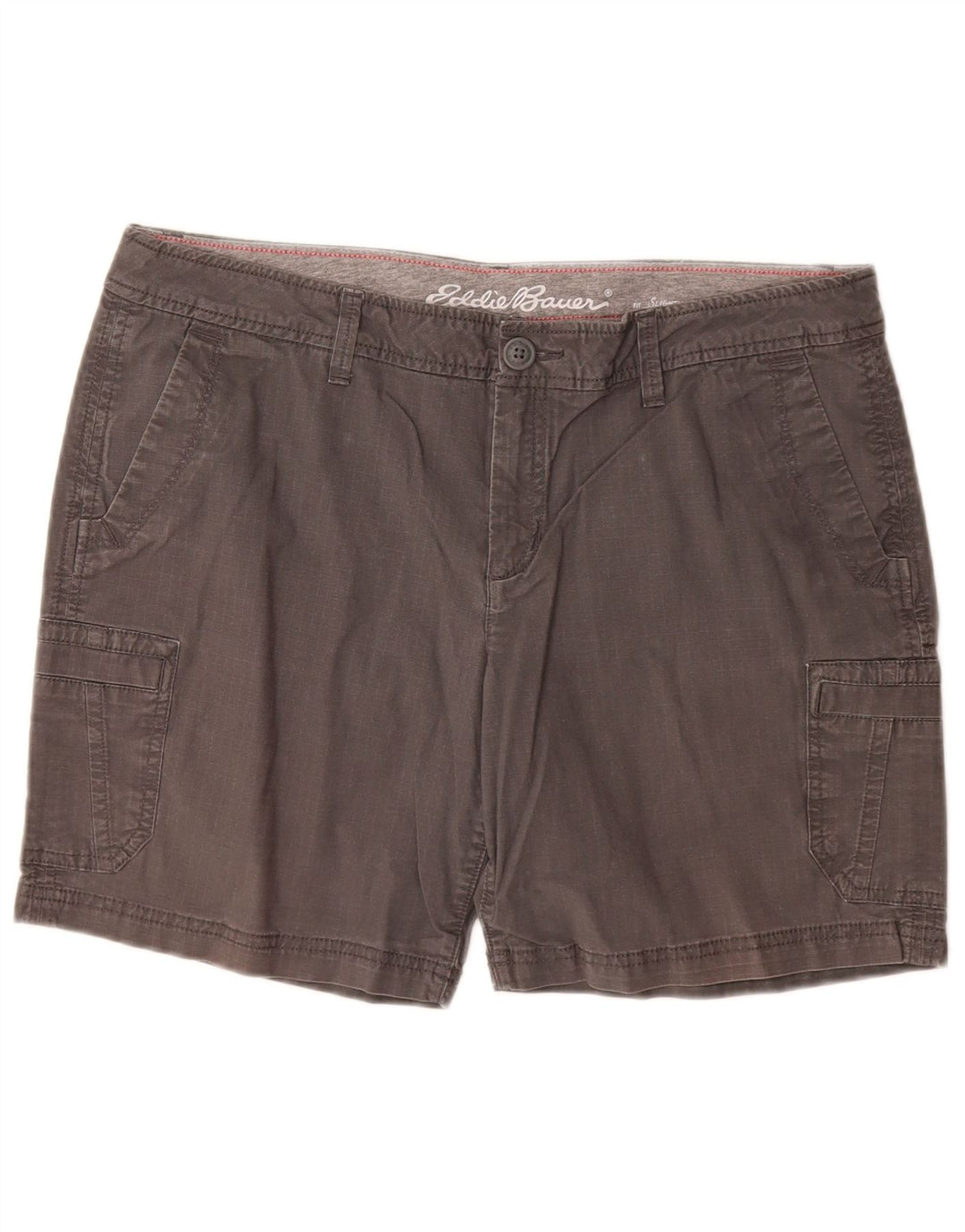 Damskie spodenki cargo Eddie Bauer US 12 Large W32 Szara bawełna
