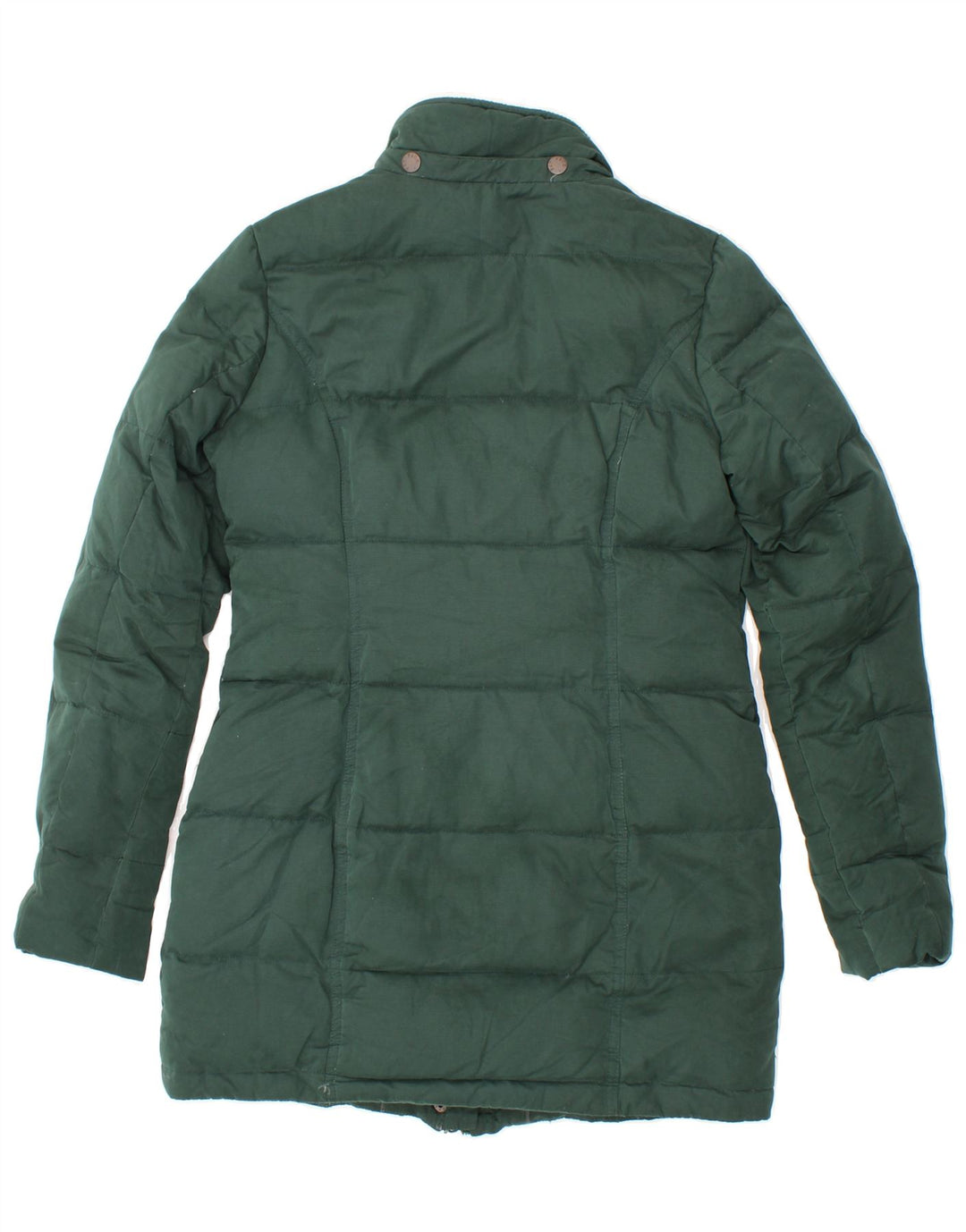 FAT FACE Womens Padded Coat UK 8 Small Green Cotton Vintage Fat Face and Second-Hand Fat Face from Messina Hembry 
