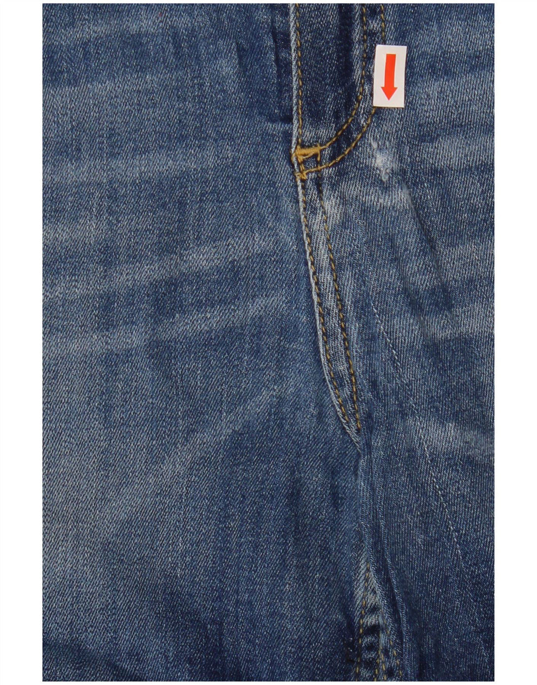 Damskie spodenki jeansowe MASSIMO DUTTI W32, duże, niebieskie, bawełniane