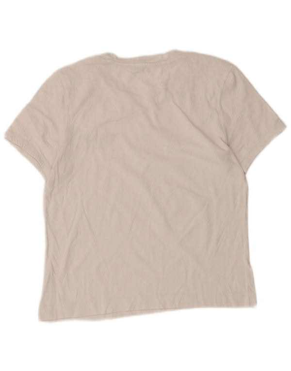 T-shirt damski Zara Top UK 12 Średni biały