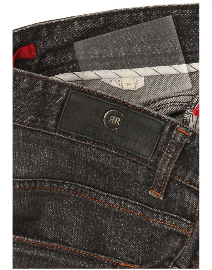 Damskie proste dżinsy CERRUTI 1881 W30 L27 szare