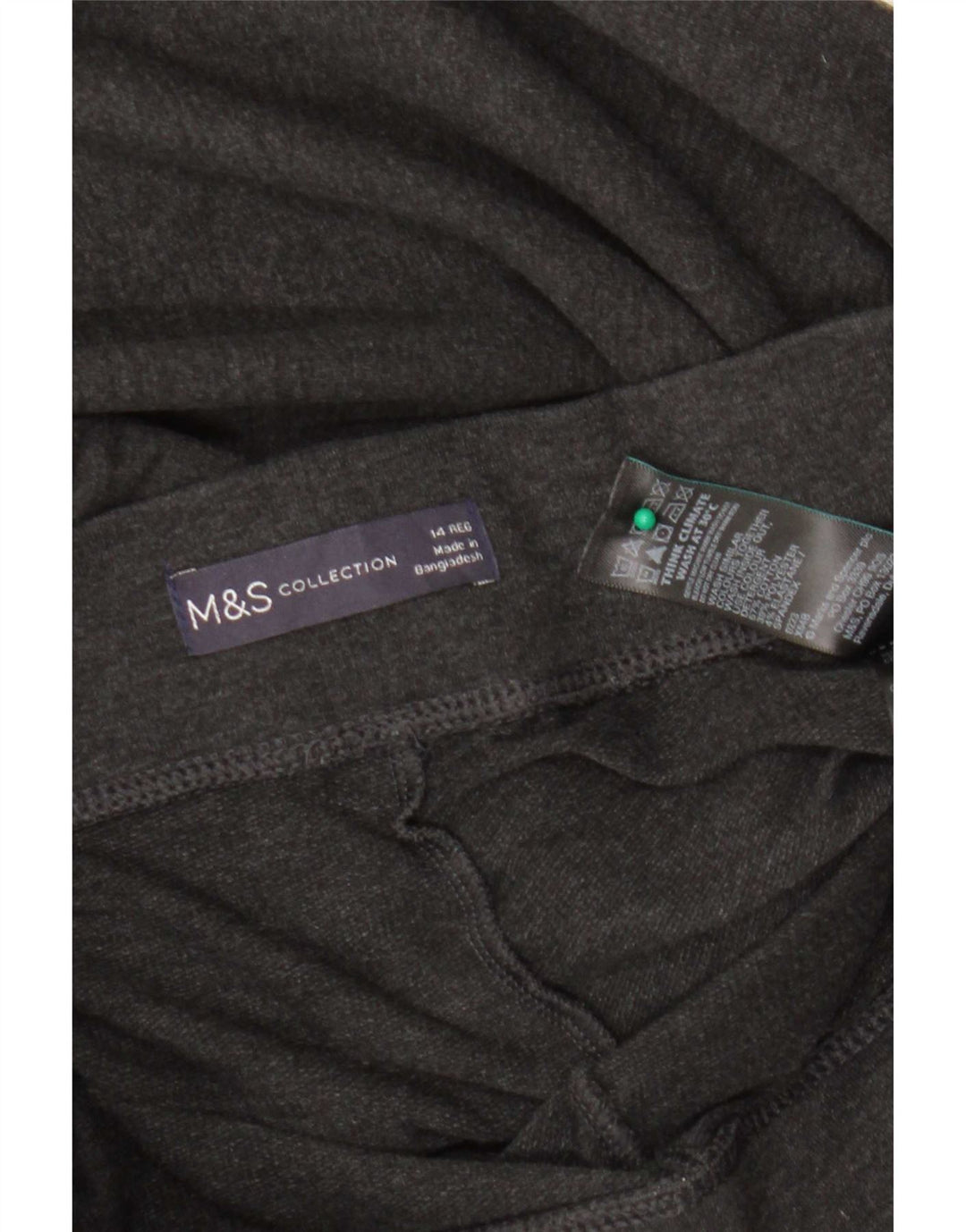 Legginsy damskie Marks & Spencer UK 14, duże, szare, bawełniane