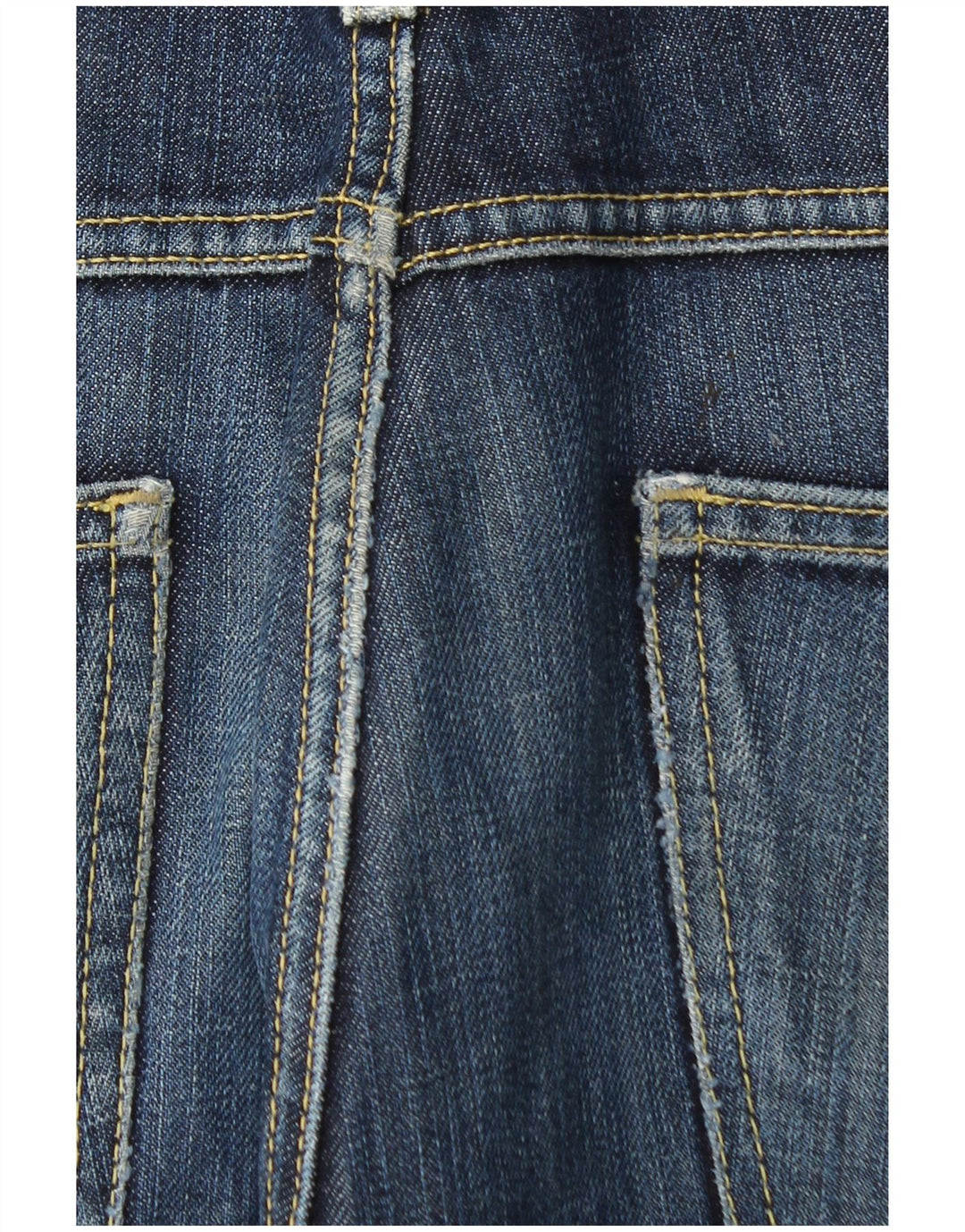 Daniele Alessandrini Męskie proste dżinsy W36 L31 Niebieska bawełna