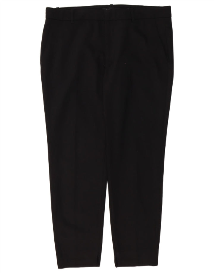 Spodnie damskie Zara Slim Chino XL W32 L26 Czarny poliester