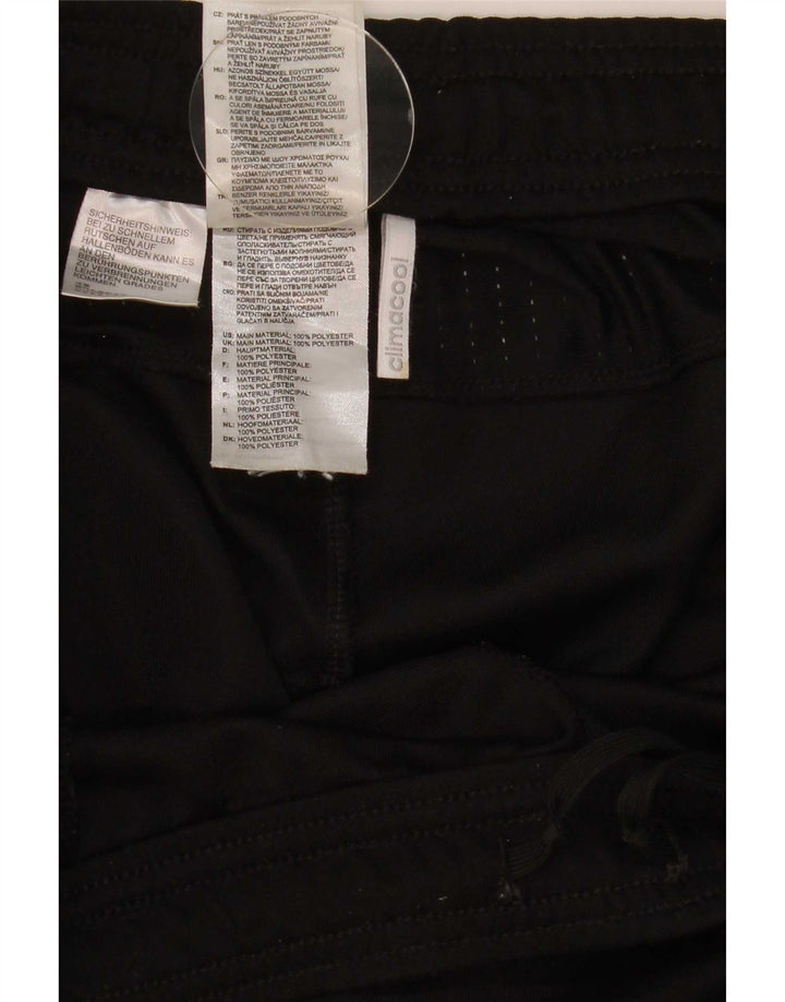 Męskie spodnie dresowe Adidas Climacool XL, czarne, poliestrowe