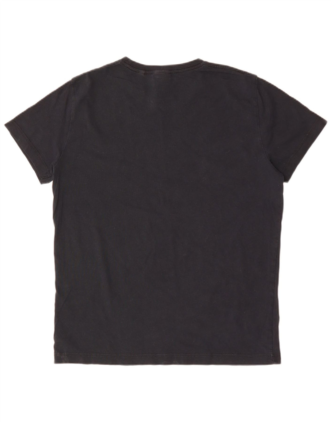 T-shirt męski GANT, średni, granatowy, bawełniany