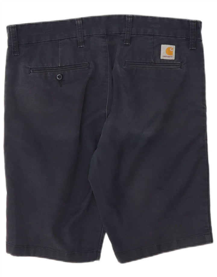 Męskie spodenki Chino Carhartt W33 Średni granatowy, bawełniany