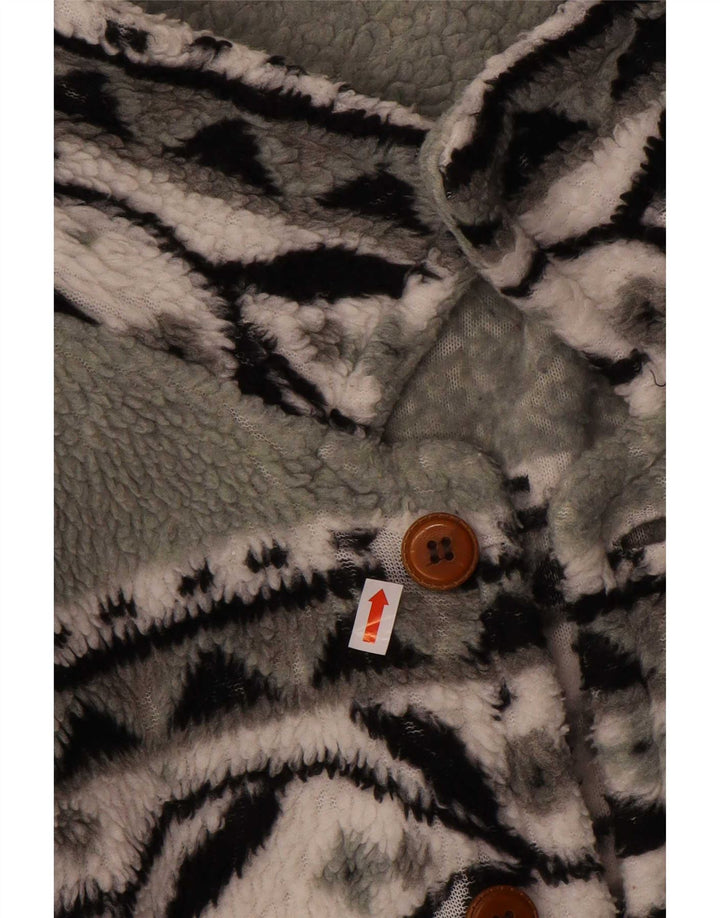 Męska kurtka polarowa Vintage UK 38 Medium Grey Fair Isle