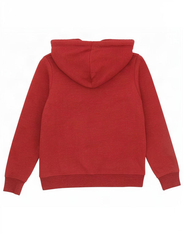 Damski sweter z kapturem Superdry UK 12, średni burgundowy, bawełniany