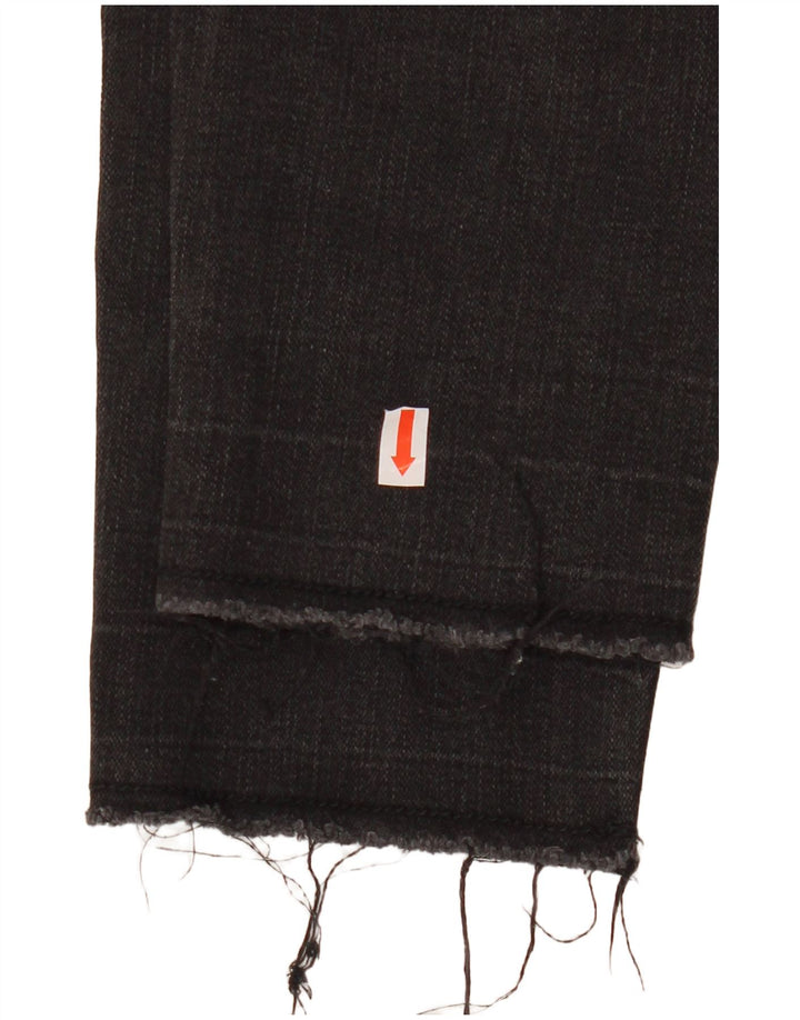 Damskie jeansy skinny ZARA EU 38 Small W28 L26 Czarna bawełna