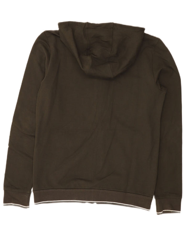 Męski sweter z kapturem i zamkiem Armani Exchange XS, bawełna khaki