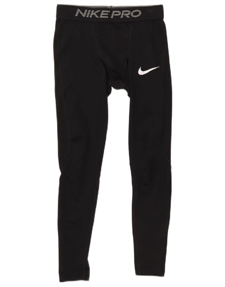 Męskie legginsy Nike Dri Fit Graphic, małe, czarne