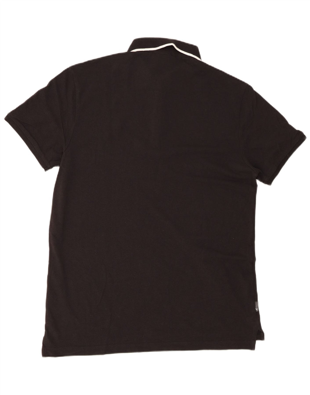 Męska koszulka polo Puma, duża, czarna, bawełniana