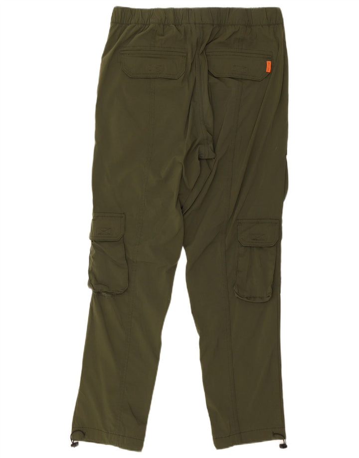 Męskie proste spodnie cargo Jack & Jones, średnie W30 L27, nylon khaki