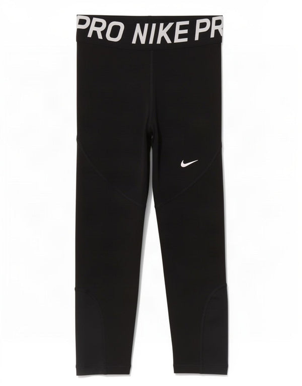 Damskie legginsy Nike Dri Fit Capri UK 6 XS, czarny poliester