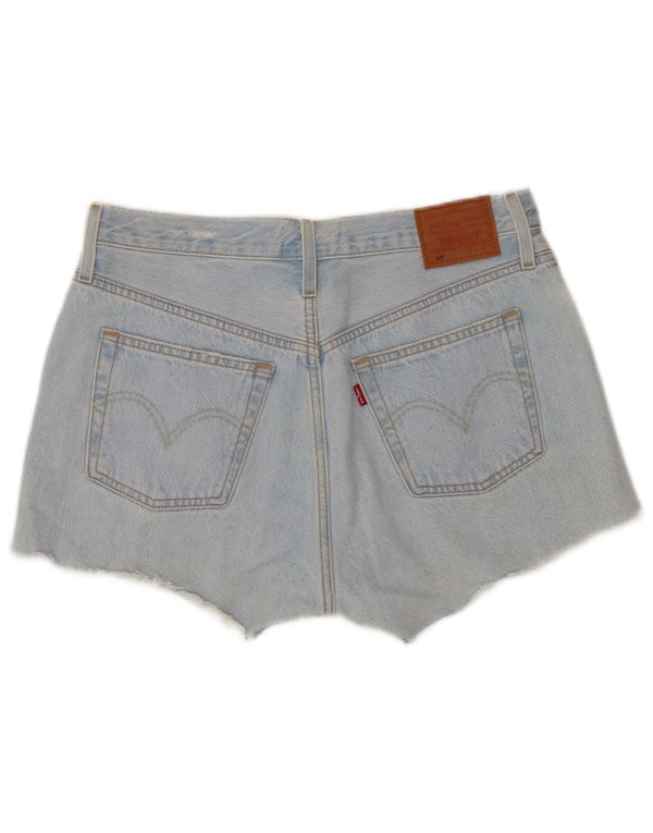 Damskie spodenki jeansowe Levi's 501 Medium W30 Blue