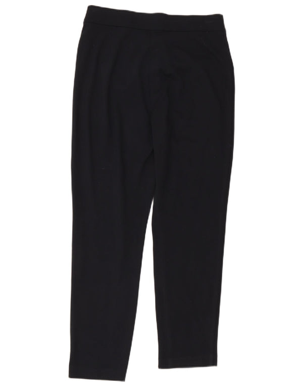 Marks & Spencer Damskie zwężane spodnie codzienne UK 12 Medium W30 L26 Czarne