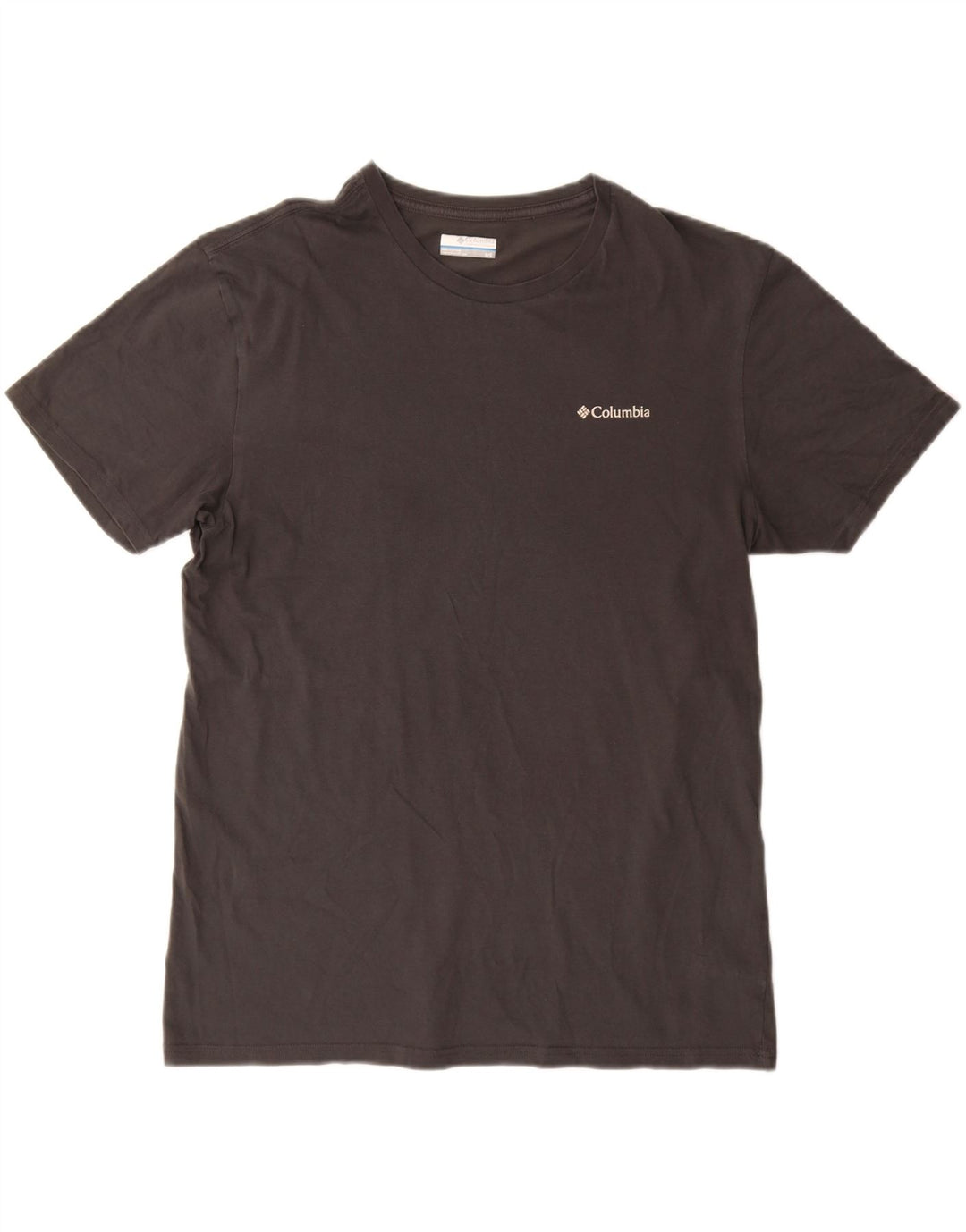 Męski T-shirt z grafiką Columbia, duży, szary, bawełniany