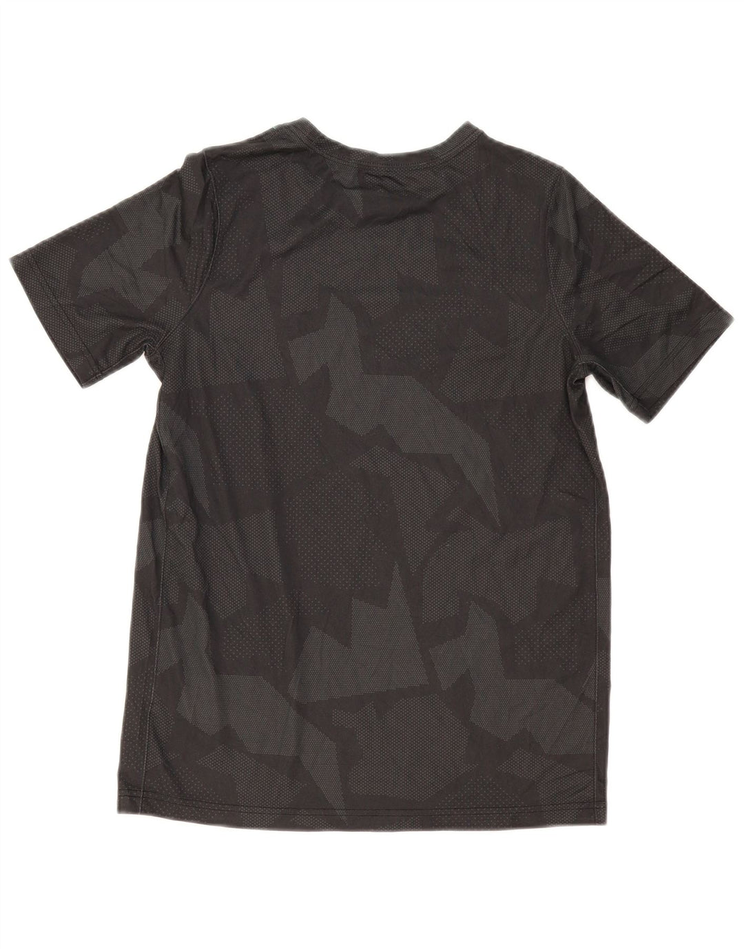 Chłopięcy T-shirt Nike Rafa 13-14 lat XL, szary, geometryczny poliester