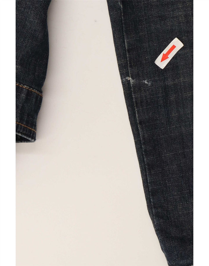 Damska kurtka jeansowa Guess UK 8, mała, granatowa, bawełniana
