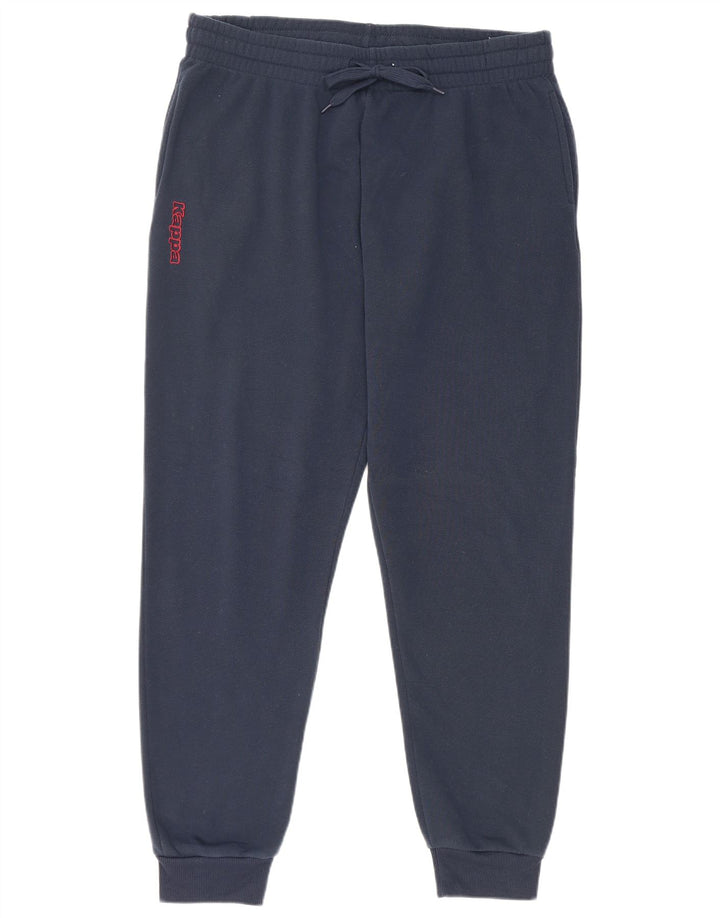 Męskie spodnie dresowe Kappa Joggers 2XL Granatowy poliester