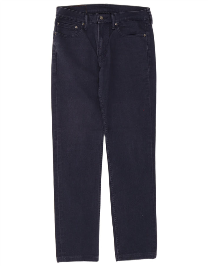 Męskie jeansy Levi's 511 Slim W32 L32 Granatowa bawełna