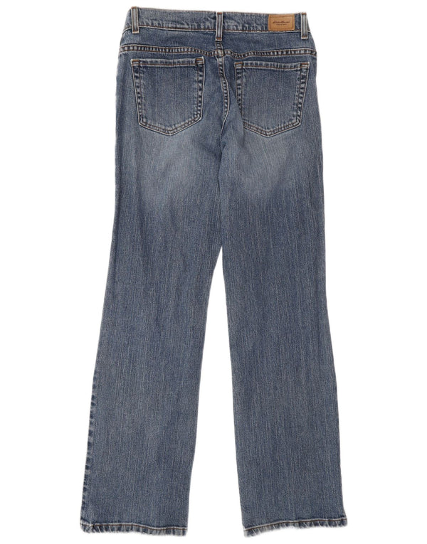 Damskie jeansy Bootcut Eddie Bauer US 8 Medium W28 L32 Niebieskie bawełniane